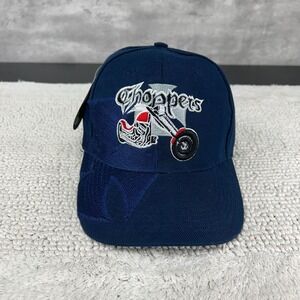 Vintage Choppers Strap Back Hat OSFA Embroidered Biker y2k Motorcycle Dead Stock